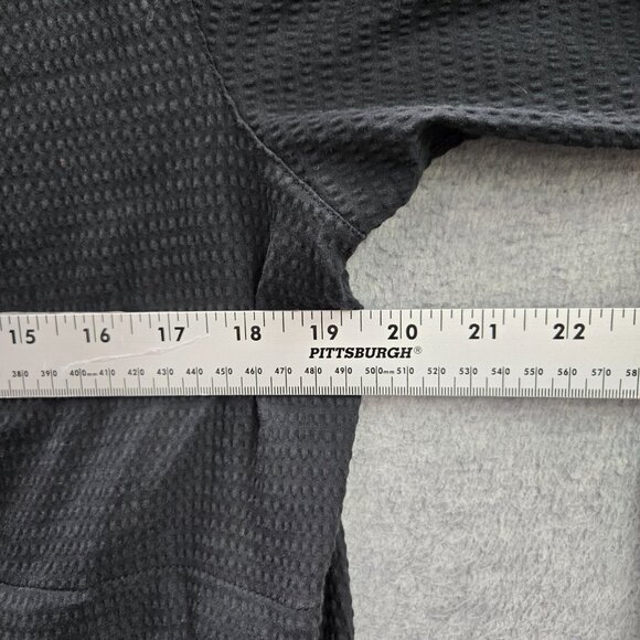 Lululemon x Peloton Women‎ Jacket 8 Black Pack Light Pullover 1/2 Zip READ - Picture 5 of 11